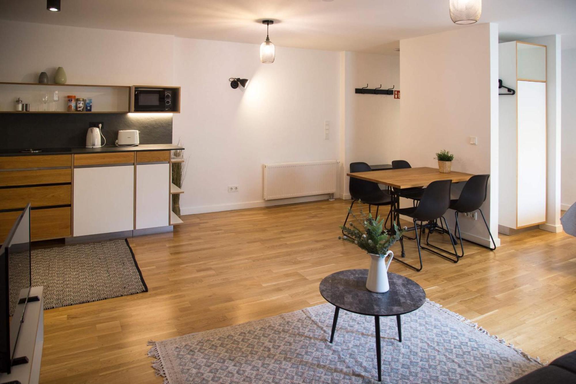 Madflats Hotel-Apartments S-Bahn Friedenau Berlin Rum bild